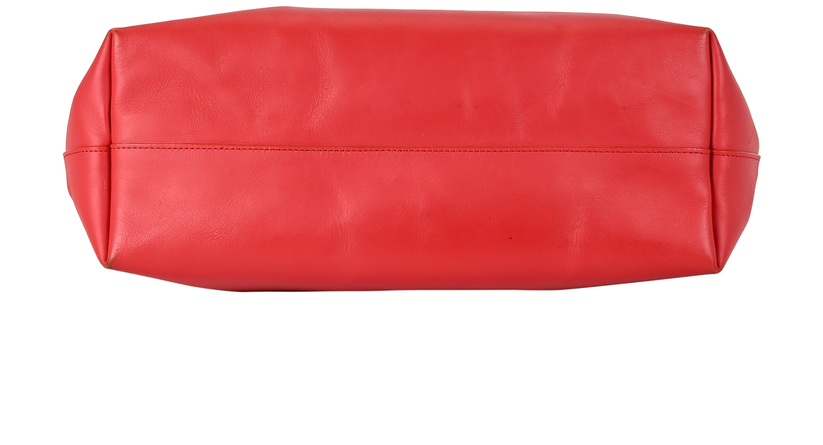 Studio Shopper Tote, &pound;180, Handbags, Red, Leather, Top view